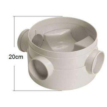 Imagem de Caixa De Inspeção 300mm Para águas Pluviais - 3 Entradas 100mm