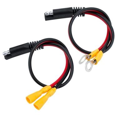 Imagem de Plugue de conexão rápida MKR-12 para motor de pesca Minn Kota, conector de bateria de motor de pesca de 32,7 cm, serve para Ulterra, Ultrex, série Terrova, conectores rápidos Heavy 10 Gauga