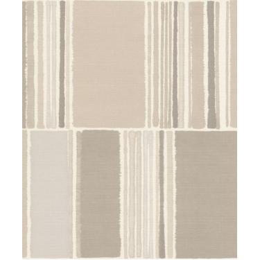 Imagem de Papel de Parede Barbara Home Geométrico Bege 484427