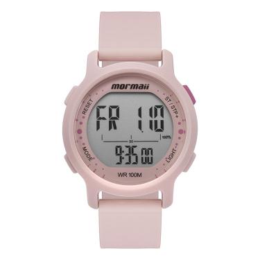 Imagem de Relógio Mormaii Feminino Ref: Momd24519t/8t Pedômetro Digital Rosa