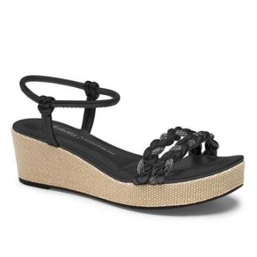 Imagem de Sandalia Anabela Feminina Dakota Calce Fácil Y6001-Feminino