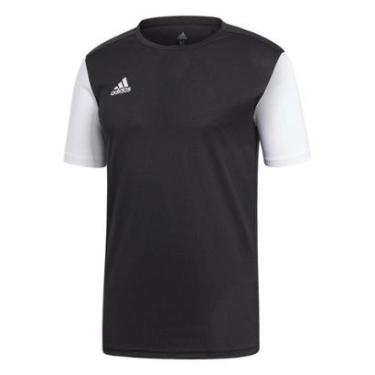 Imagem de Camisa Adidas Estro 19 Masculina - Preto e Branco 2GG-Masculino