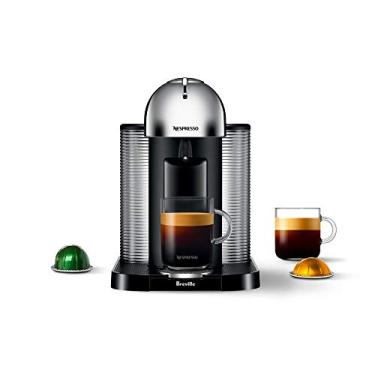 Imagem de Nespresso Máquina de café e café expresso Vertuo da Breville, cromado