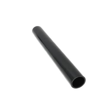 Imagem de I33T Tubo de silicone automotivo, mangueira de silicone de acoplador reto ID 51 mm, mangueira universal de refrigeração de radiador de alta temperatura de 3 camadas (0,5 m) (preto)