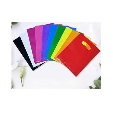Imagem de Sacolas pequenas de plástico para lembrancinhas de festa, adequadas para compras, presentes e uso diário (20 peças)