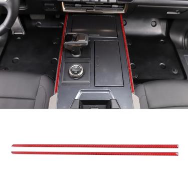 Imagem de Aotumcer Adesivo de guarnição de painel de caixa de mudança de marchas da capa de controle central compatível com acessórios Hummer EV 2023 2024 2025 2026 para SUV/caminhonete modelo caixa de câmbio