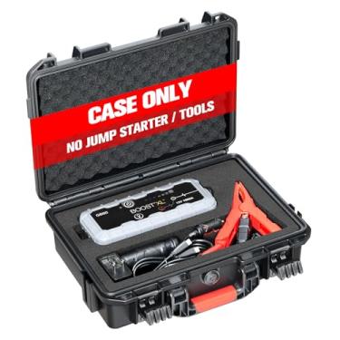 Imagem de Capa protetora para NOCO Boost GB50 – Caixa rígida à prova d'água para acionador de partida 1500A, carregador e acessórios | Capa de PP durável com espuma personalizada | Perfeita para viagens e uso