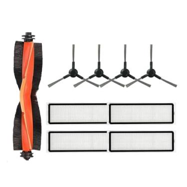 Imagem de Compatible With Xiaomi Robot Vacuum S20+ Plus B108GL/ S10+ Plus B105 Parts Main Roller Side Brush Hepa Filter Mop Cloth Accessories(Dark Khaki)