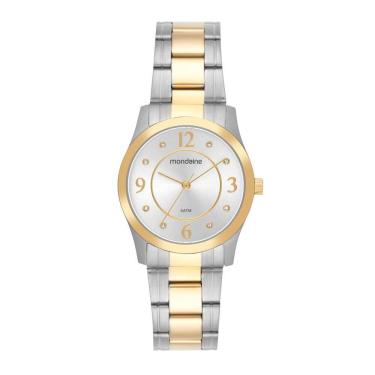 Imagem de Relogio Mondaine Feminino Ref: 99831lpmvba3 Casual Aço Bicolor