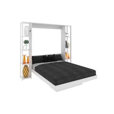 Imagem de Cama Dobrável Cm8040 Branco - Tecno Mobili