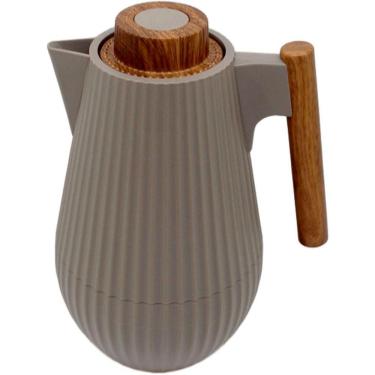 Imagem de Garrafa Térmica De Mesa Morden Gray Cinza Leite Chimarrão 1l