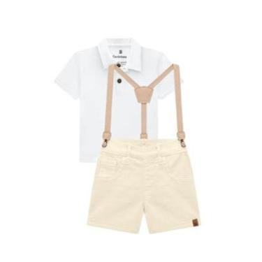 Imagem de Conjunto Camisa Polo Bermuda c Susp - Carinhoso-Masculino
