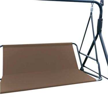 Imagem de Chewtoyo Seat Cushion Cover for Swing, Seat Protection Swing Waterproof Outdoor Cover, 33.5 X 18.9 X 18.9 Inches, Replacement Swing Cushion for Oxford 600D Patio Yard Garden