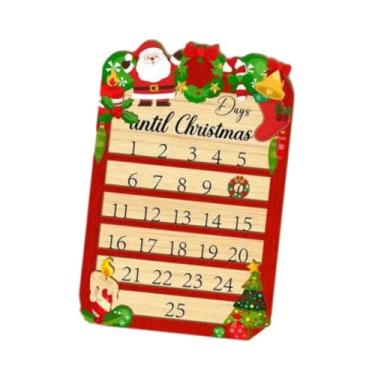 Imagem de IEUDNS Calendário Do Advento - Enfeite de Mesa - Decoração de Festa - Artigos para Casa