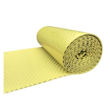 Imagem de Painéis de espuma acústica, com autoadesivo, almofada de espuma para caixa de ovos, absorção de ruído e redução de eco para estúdio doméstico (espessura: 20 mm/0,8 pol, amarelo)