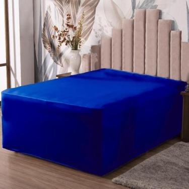 Imagem de Lençol Luva Queen Cama Conjugada Veste Colchão Box Malha 1P - Ametista