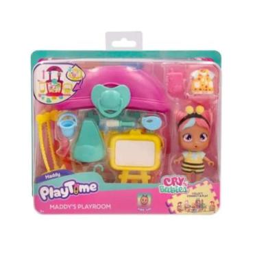 Imagem de Boneca Infantil Cry Babies Playtime Brinquedoteca da Maddy Multikids -