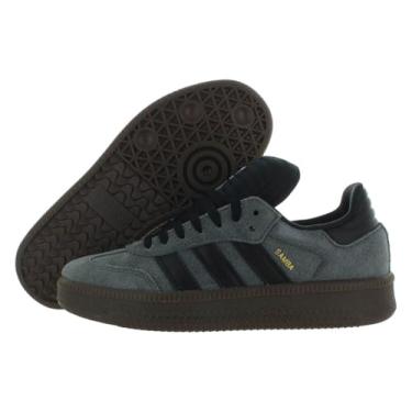 Imagem de adidas Tênis masculino Samba XLG Lifestyle, Cinza Six/Core Black/Gum/Silver, 6.5 Women/5.5 Men
