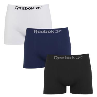 Imagem de Kit 3 Cuecas Boxer Reebok Classic Masculina