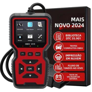 Imagem de Ferramenta De Diagnóstico OBD2 Para Carros Leitor De Códigos Scanner D