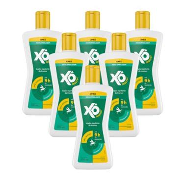 Imagem de Kit 6 Repelente Loção Xô Inseto Frasco 200ml