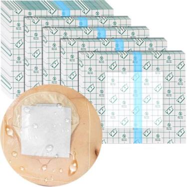 Imagem de Capa de banho Ostomy Hola Health 25x30cm, impermeável, 7 unidades
