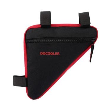 Imagem de Docooler triângulo ciclismo bicicleta frente sela tubo quadro bolsa sa