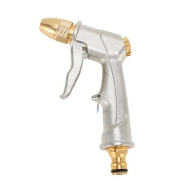 Imagem de TUCKBOLD Bocal de mangueira de água resistente, bocal de mangueira de jardim de carro de alta pressão, pulverizador manual ajustável para veículos de jardinagem, lavadora ao ar livre, ducha de animais