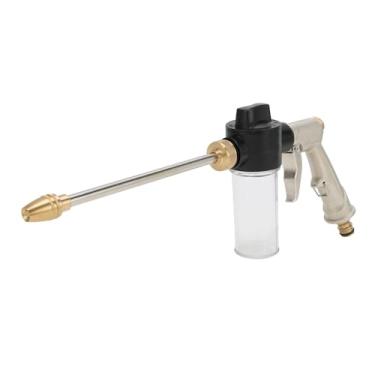 Imagem de TUCKBOLD Bocal de mangueira de água resistente, bocal de mangueira de jardim de carro de alta pressão, pulverizador manual ajustável para veículos de jardinagem, lavadora ao ar livre, chuveiro