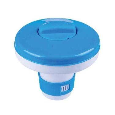 Imagem de Flutuador Químico Mini Para Cloro Sólido - Ideal Para Piscinas E Spas Pequenos