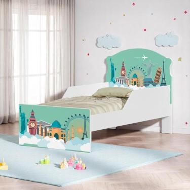Imagem de Cama Infantil Tick Viagem Pelo Mundo