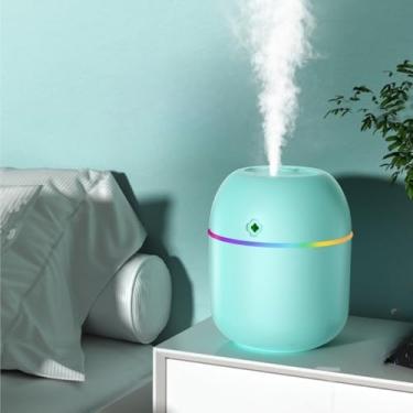 Imagem de Difusor de óleo essencial portátil com USB, lâmpada de atmosfera alimentada por USB para quarto, sala de estar, escritório, carro, sem necessidade de bateria