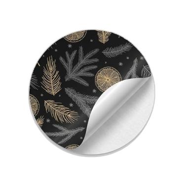 Imagem de Ladrilho Decorativo de Cerâmica Inverno com Galhos de Árvores de Natal e Bagas