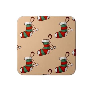 Imagem de Ladrilho Decorativo de Cerâmica Estampa Meia de Natal para Decoração