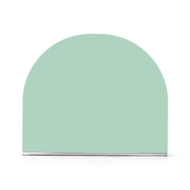 Imagem de Porta-guardanapos de papel acrílico Horizon Blue, porta-toalhas de papel em forma de U, suporte de guardanapo vertical