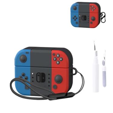 Imagem de Capa para Baseus Inspire XC1, capa protetora para fone de ouvido sem fio NOUKAJU (com mosquetão + cordão + caneta de limpeza) à prova de quedas, arranhões, à prova de choque, capa para Baseus Inspire