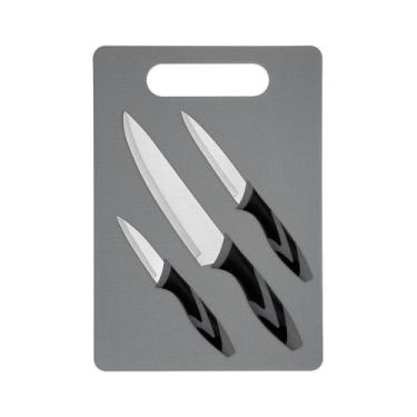 Imagem de Tabua De Carne E Legumes Com 3 Facas - Belfix