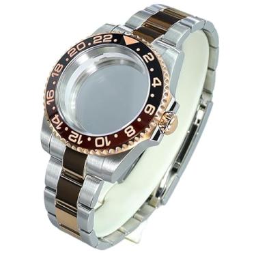 Imagem de FEIYASHI Caixa de relógio de aço inoxidável de 40 mm, à prova d'água, vidro de safira para movimento NH34/NH35 Miyota8215 8205 ETA2824, Tampa inferior de vidro 4, For NH35/34/36/38 4R36 Movement