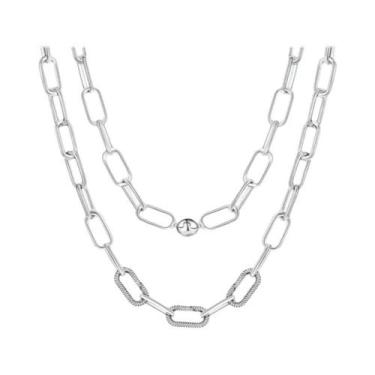 Imagem de Colar Com Pingente De Coração E Laço Em Prata 925 Para Mulheres, Joia 