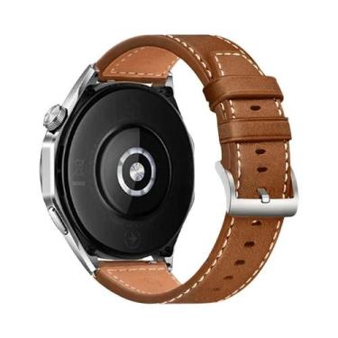 Imagem de Pulseira De Couro Unissex 20mm 22mm Para Amazfit Active 2 GTS 4 Mini 3