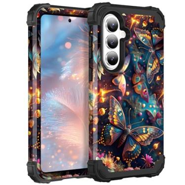 Imagem de TEECOVER Capa para Samsung Galaxy S26 Plus, resistente à prova de choque, proteção total de plástico rígido + capa protetora de borracha de silicone macio para Galaxy S26 Plus de 6,7 polegadas