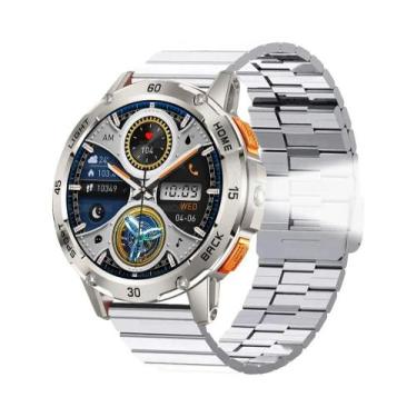 Imagem de Relógio Inteligente Masculino À Prova d'Água 5ATM Para Esportes Ao Ar 