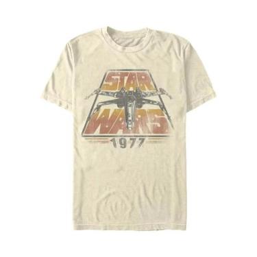 Imagem de Camiseta Masculina De Manga Curta Star Wars, Estilo Sci-Fi Retrô, Embl