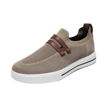 Imagem de Tênis Esportivos Masculinos Leves Em Malha Respirável, Casuais Para Ca