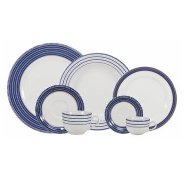 Imagem de Jogo de Jantar 42 Peças Chá Café Paula Porcelana Schmidt