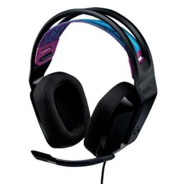 Imagem de Headset Gamer Logitech G335, 3.5mm para PC/PlayStation/Xbox/Switch/Mobile, Driver 40mm-Unissex