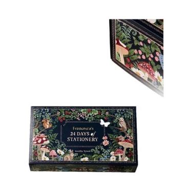 Imagem de Calendário De Contagem Regressiva De Natal De 24 Dias, Conjunto De Cad