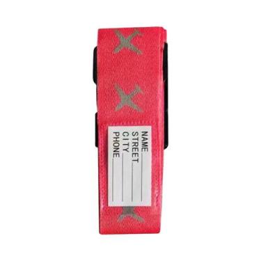 Imagem de Cinta De Bagagem Ajustável Com Trava Antifurto Por Senha, Acessório De