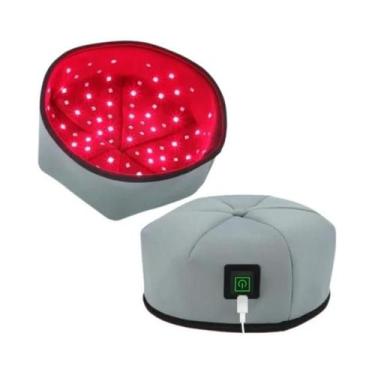 Imagem de Capacete De Terapia Com Luz Vermelha E Infravermelha Próxima Para Cres