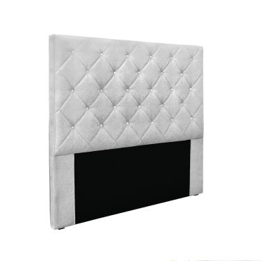 Imagem de Cabeceira Cama Box Queen 160 cm Tania Linho Grigio S04 - D'Rossi